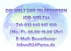 Telefonistin Job Heimarbeit 100 Homeoffice Bitterfeld und ü-all Arbeit Stellenan