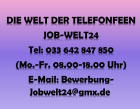 Telefonistin Job - Telefonistin gesucht 100 Heimarbeit CallCenter Arbeit Weima